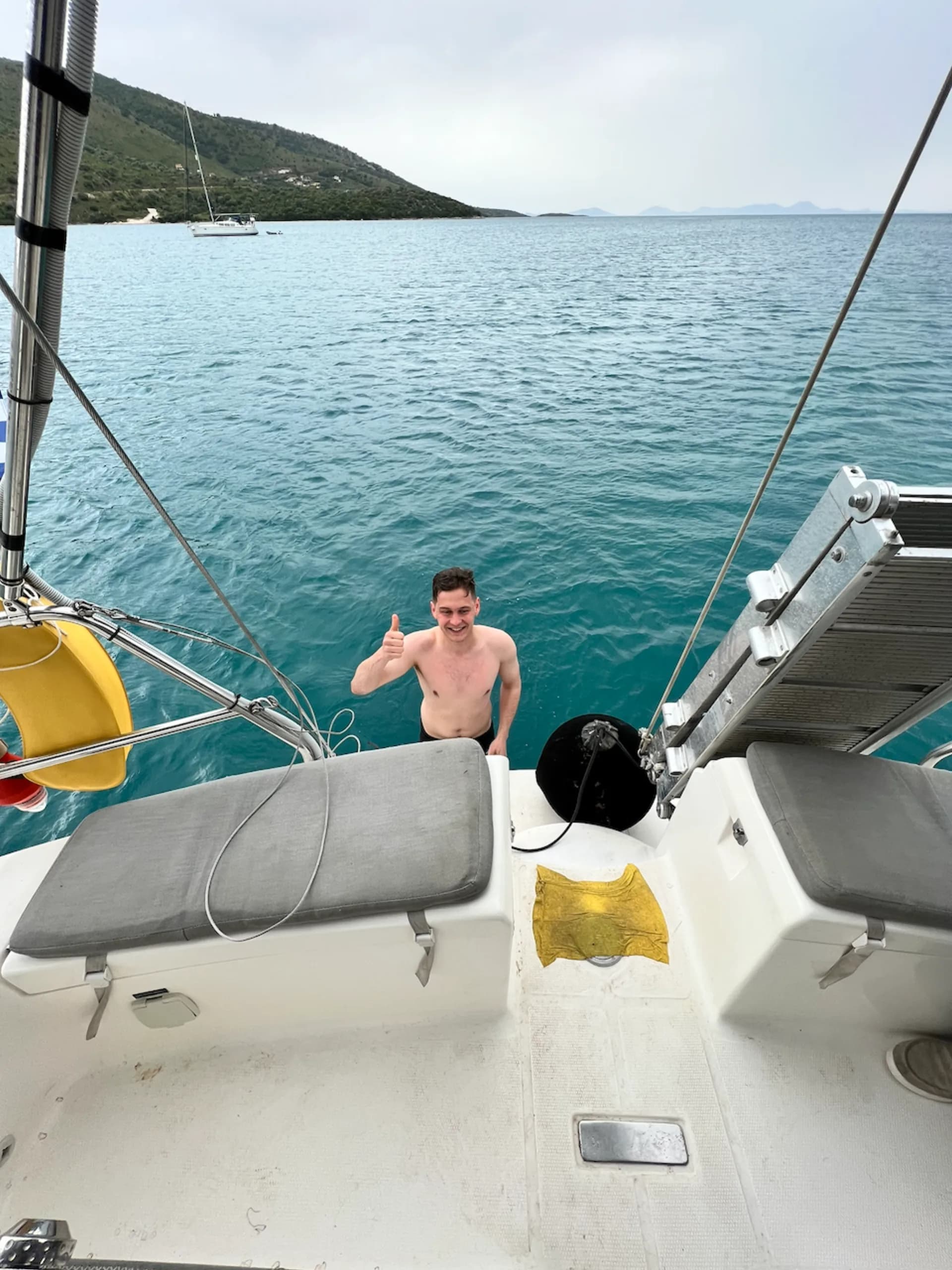 Плавание в бирюзовой воде Ионических островов