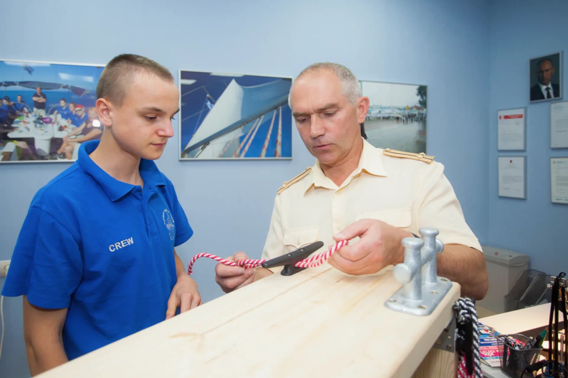 Морская карта и компас — теория навигации