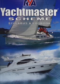 Обложка логбука G158 RYA Yachtmaster — паспорт яхтсмена