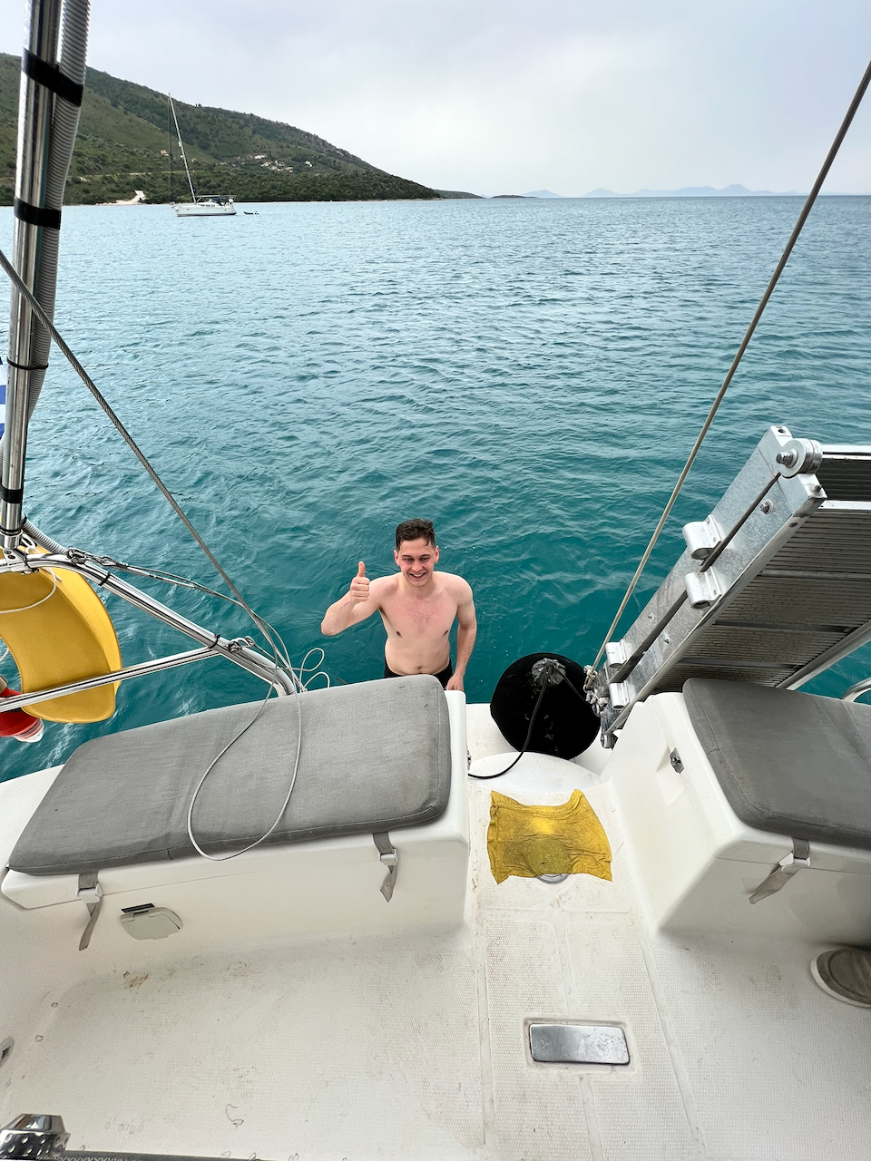 Плавание в бирюзовой воде Ионических островов